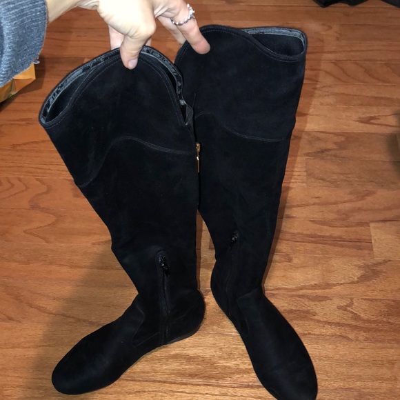 Ivanka Trump over the knee black boots 6M - Picture 2 of 8